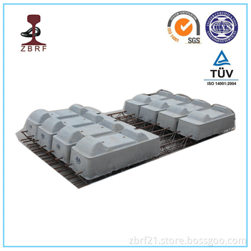 High Stability Railway Concret Slab Sleeper for Metro